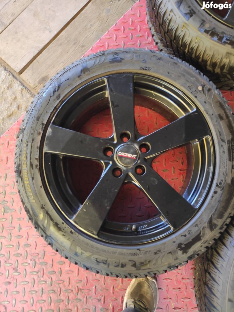17" 17 5x108 Peugeot 508 215/55r17 Fulda téli 160eft/4db