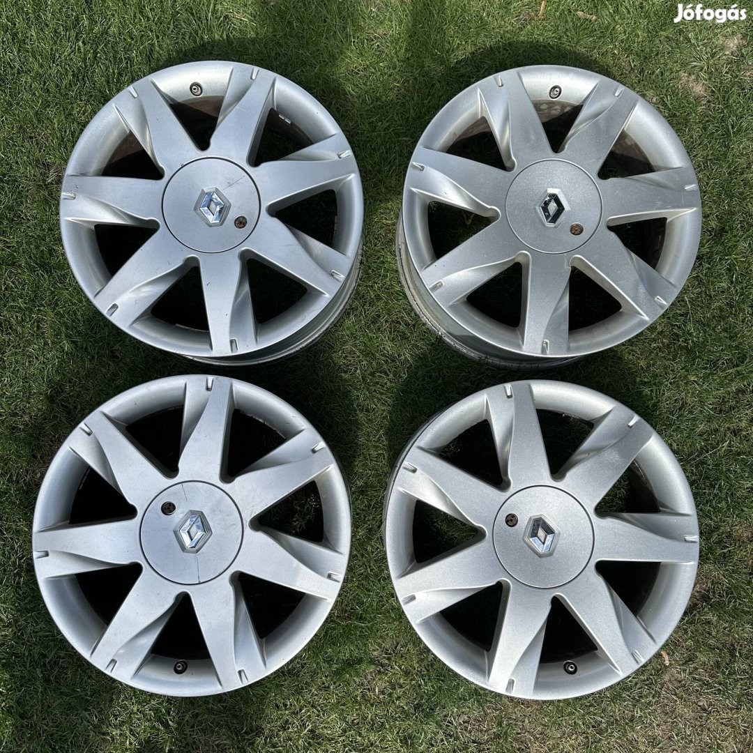 17" 4x100 6,5J ET49 Renault alufelni eladó! Jól futnak!