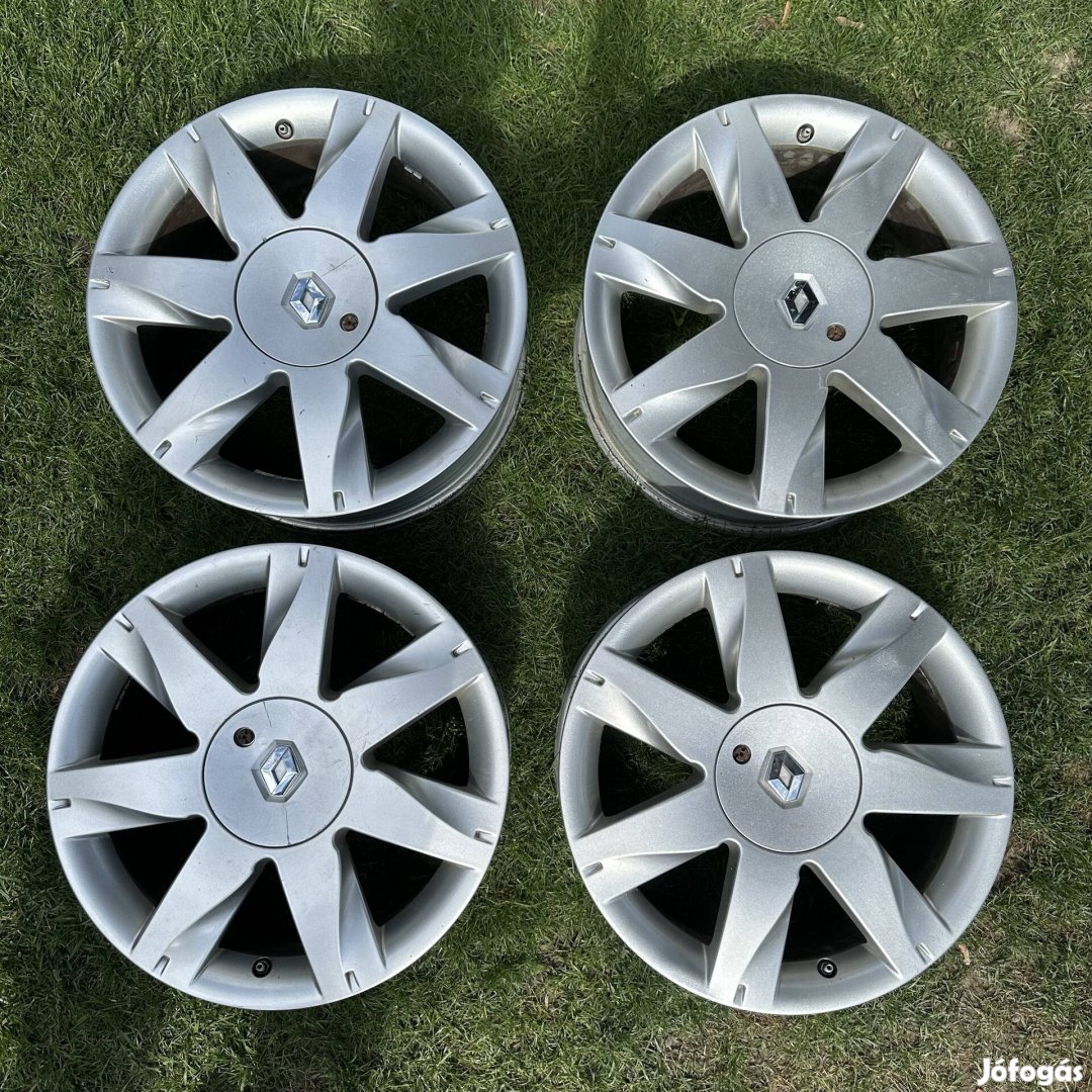 17" 4x100 6,5J ET49 Renault alufelni eladó! Jól futnak!