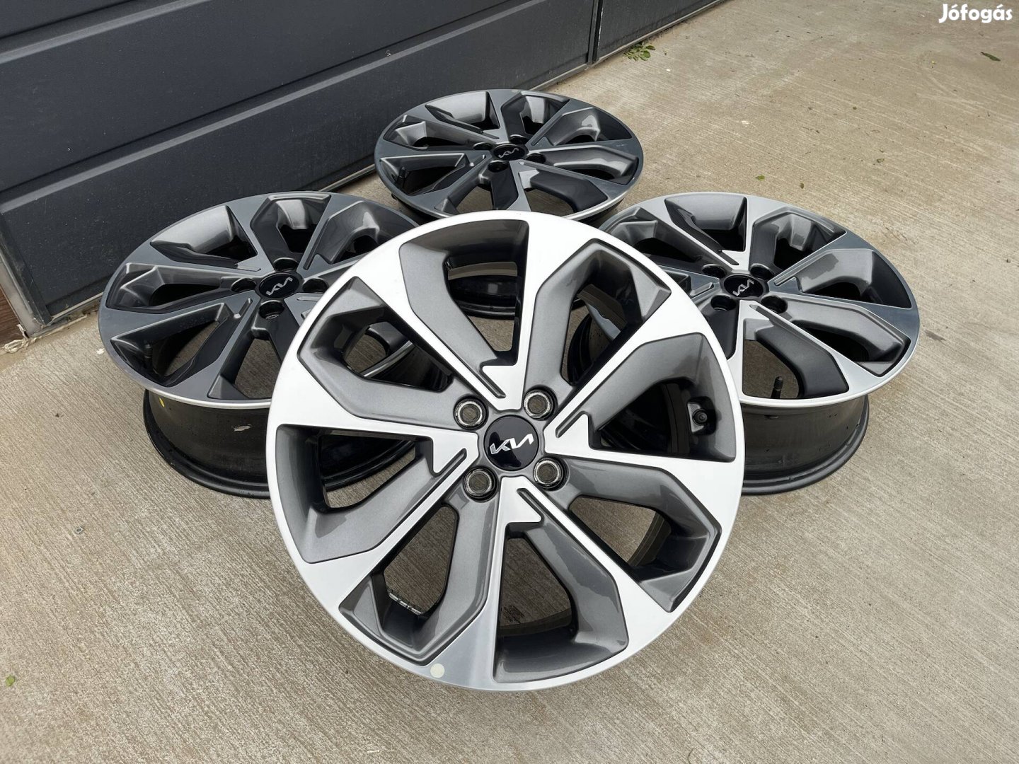 17" 4x100 Kia Stonic, Rio gyári alufelni szett!