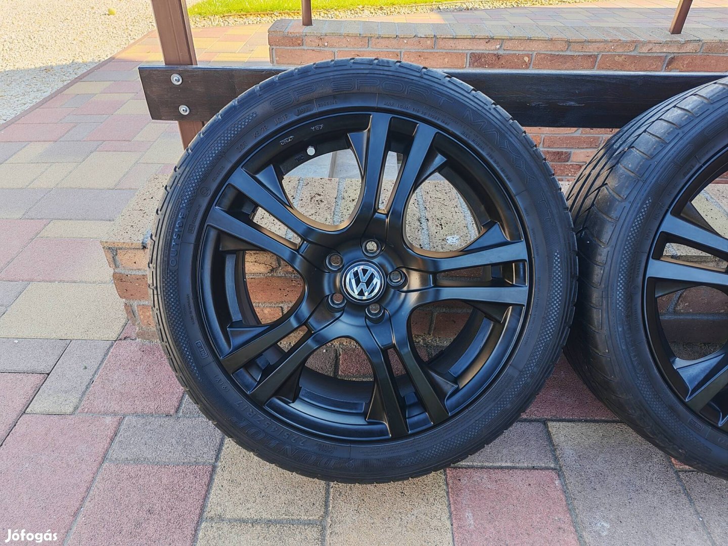 17" 5x100 VW, Audi, Seat, Skoda alufelni szett gumikkal!