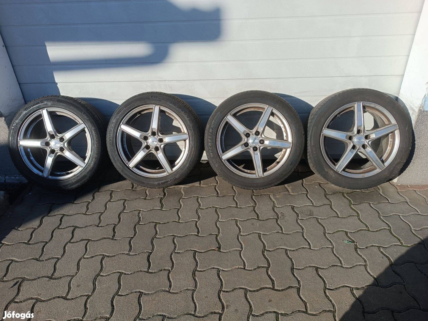 17" 5x105 Opel Astra J-K / Chevrolet alufelni nyári gumival eladó