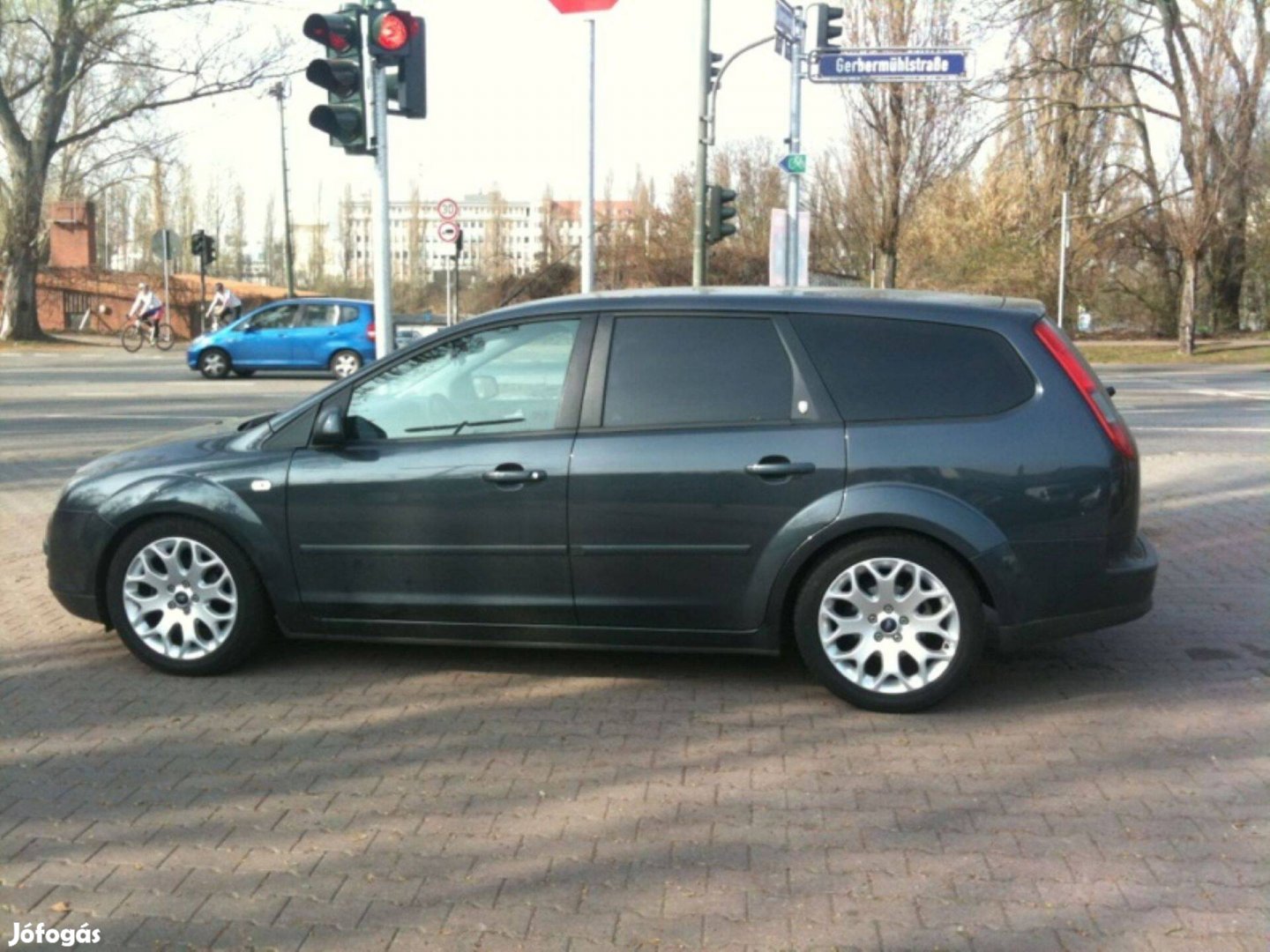 17" 5x108 Gyári Ford /(Volvo)/ alufelni + nyári gumi eladó!