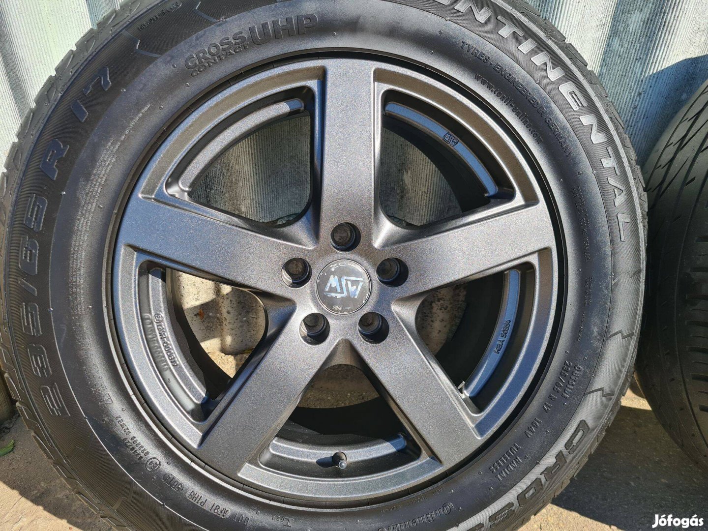 17" 5x108 MSW alufelni eladó