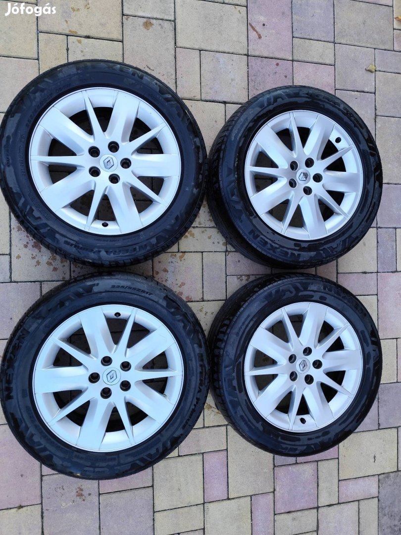 17" 5x108 Renault alufelni nagyon szép állapotú 