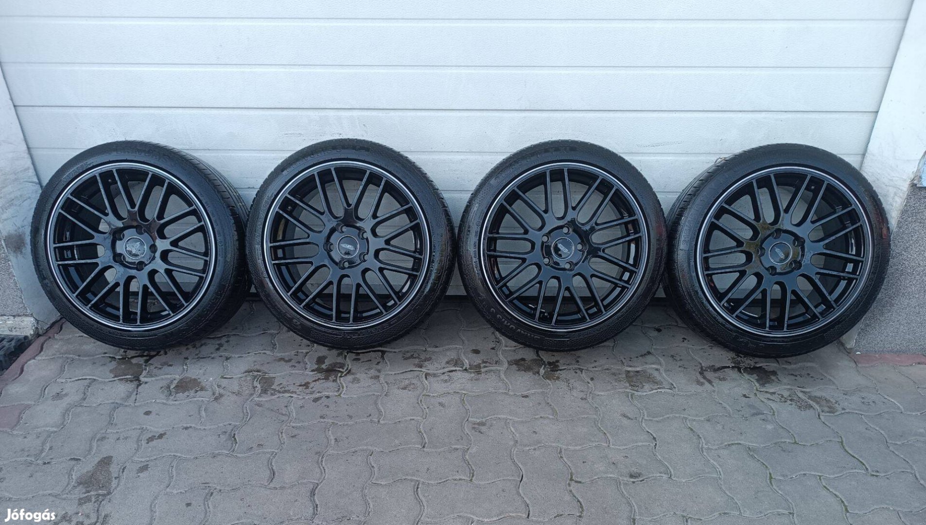 17" 5x110 Gyári ASA Opel alufelni+nyári gumi eladó!