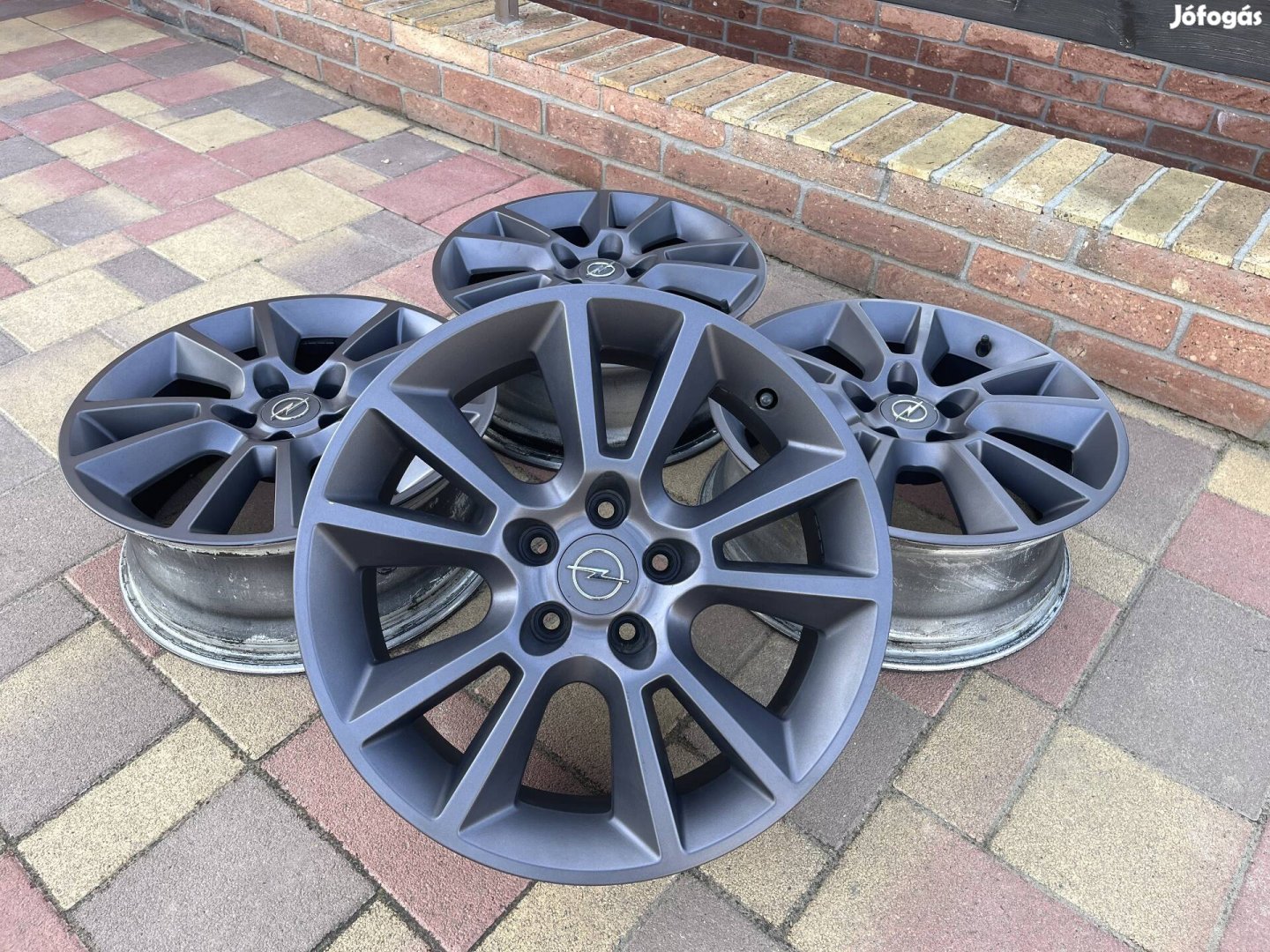 17" 5x110 Opel gyári alufelni szett!