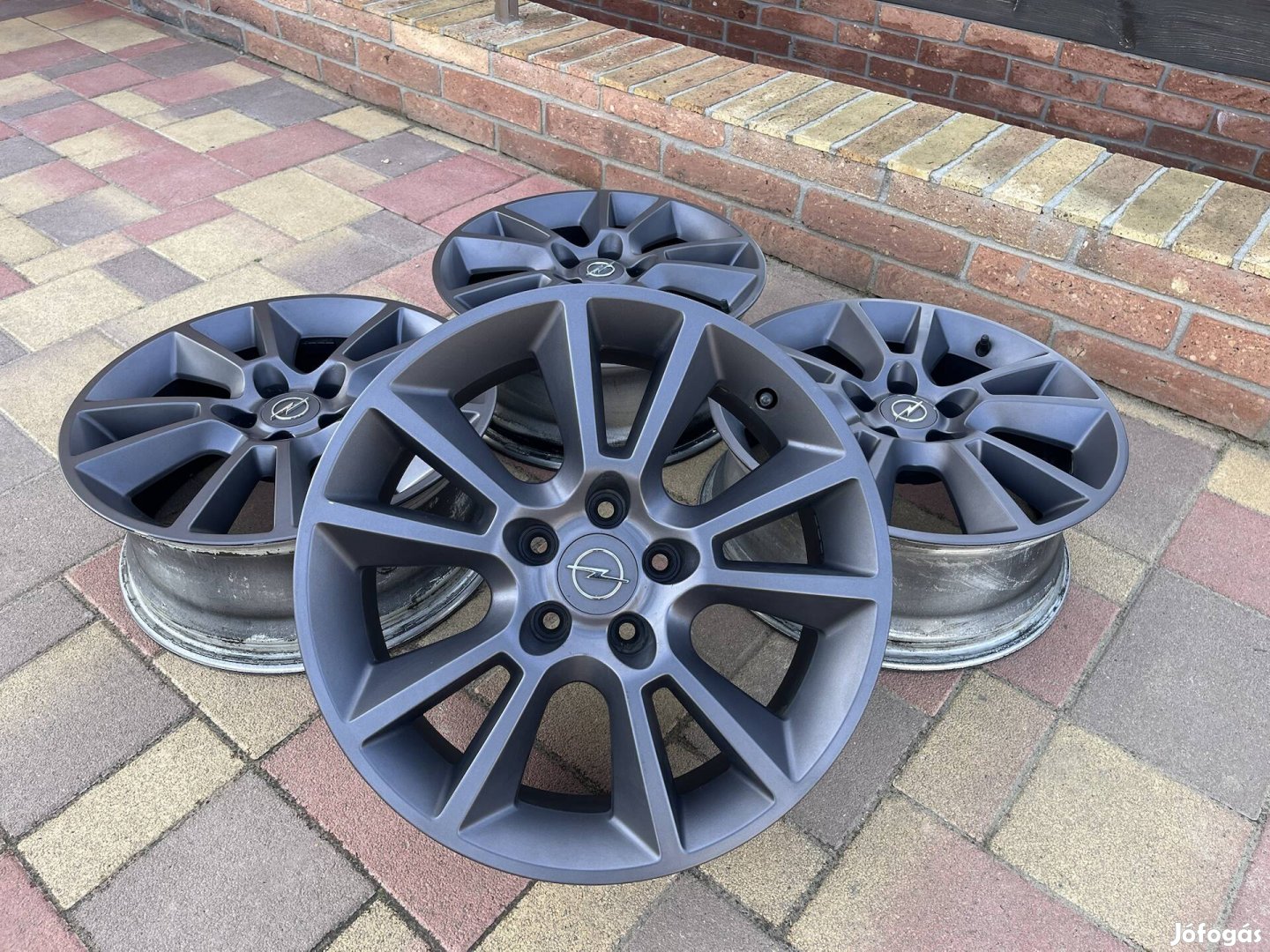 17" 5x110 Opel gyári alufelni szett!