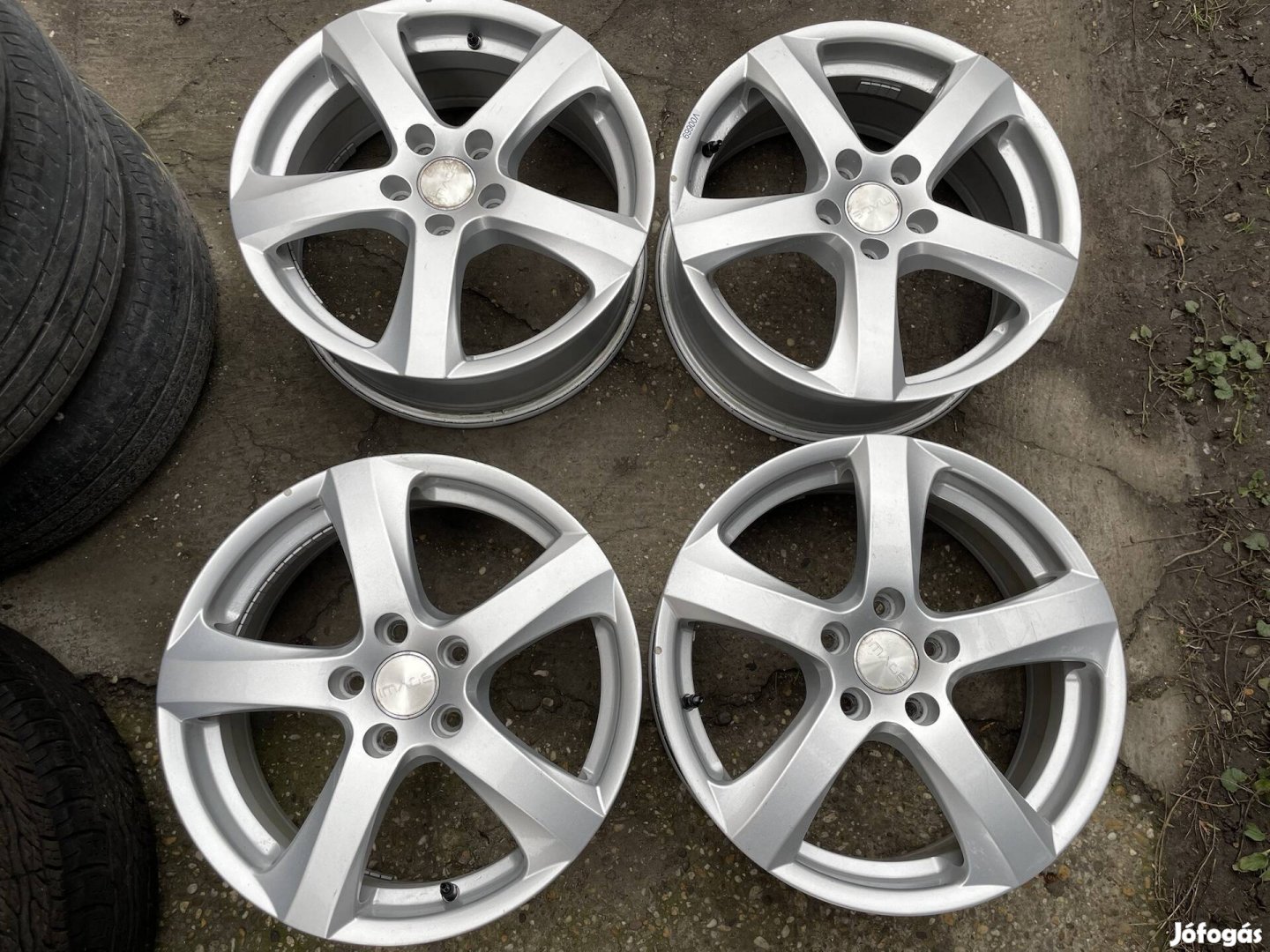 17" 5x112 Audi Mercedes BMW Volkswagen VW Skoda Seat alufelni 17 felni