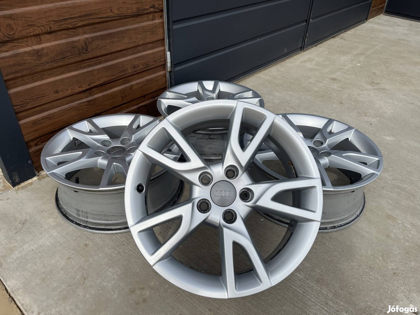 17" 5x112 Audi gyári alufelni szett!