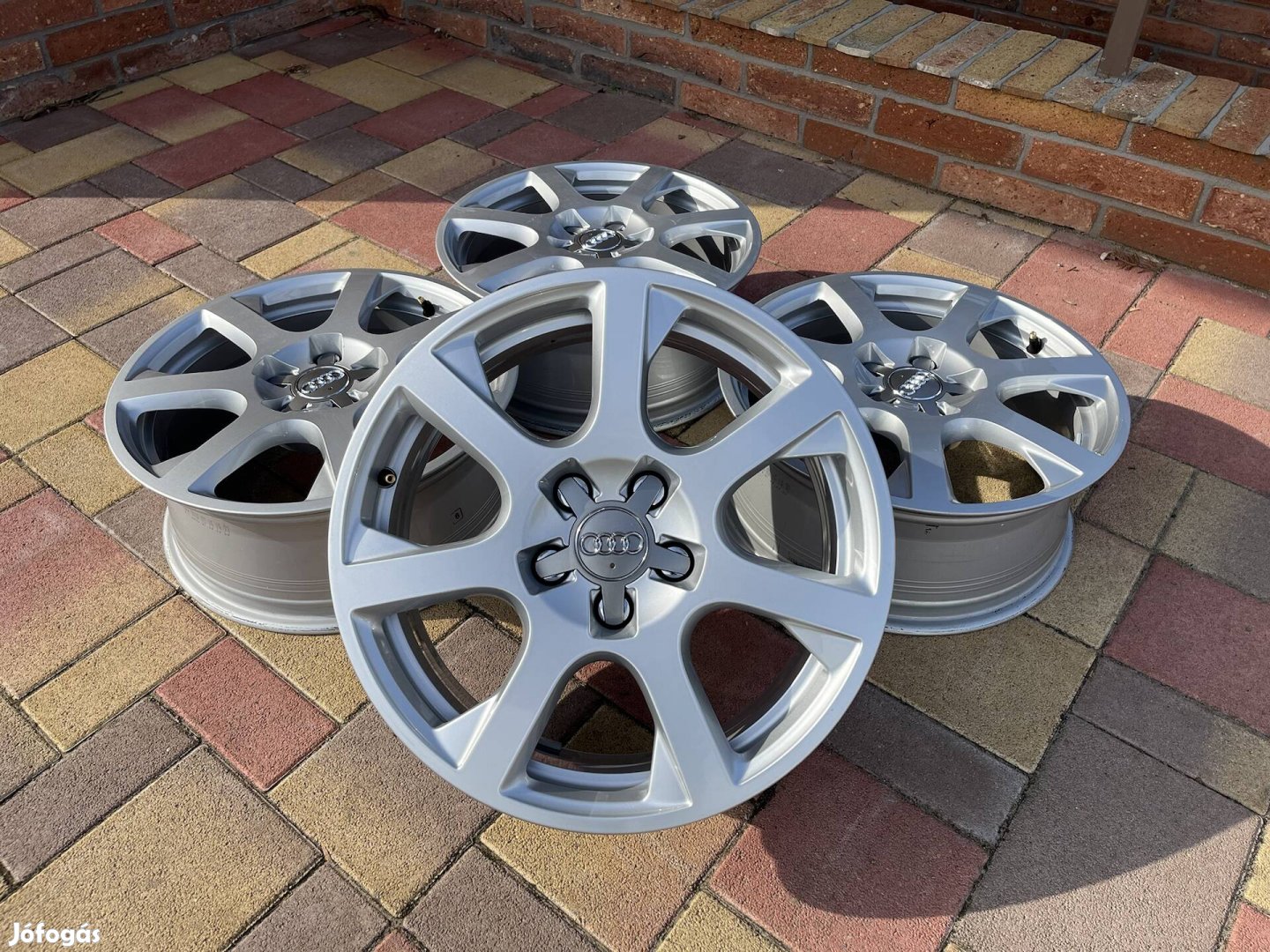 17" 5x112 Audi gyári alufelni szett!