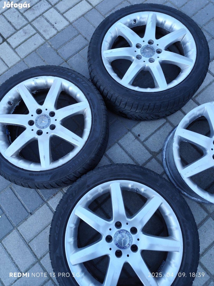 17" 5x112 Mercedes felni