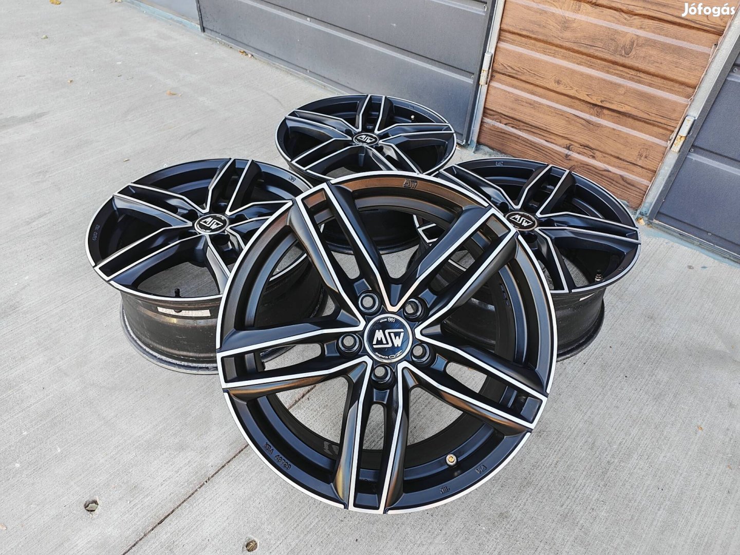 17" 5x112 O.Z MSW alufelni szett!