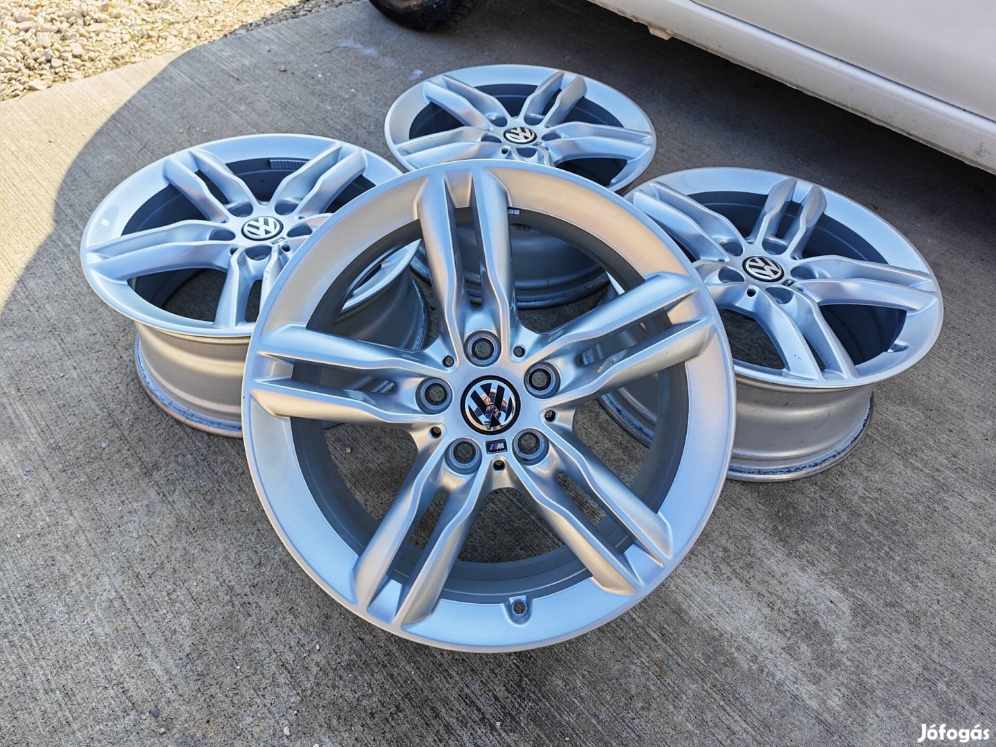 17 5x112 VW, Audi, Seat, Skoda, BMW gyári alufelni szett!