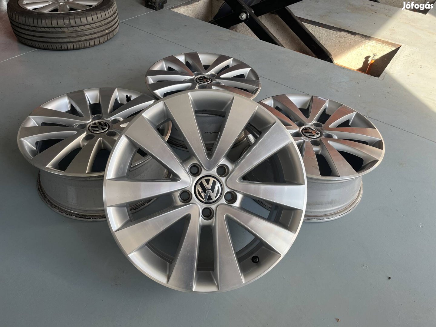 17" 5x112 VW "Seattle" gyári alufelni szett!