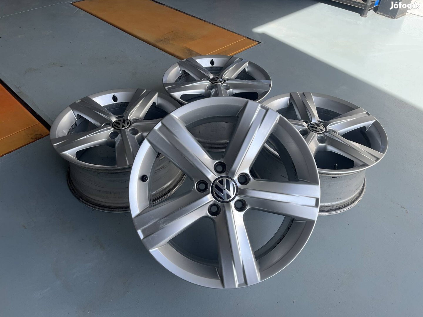 17" 5x112 VW gyári "Fontana" alufelni szett!