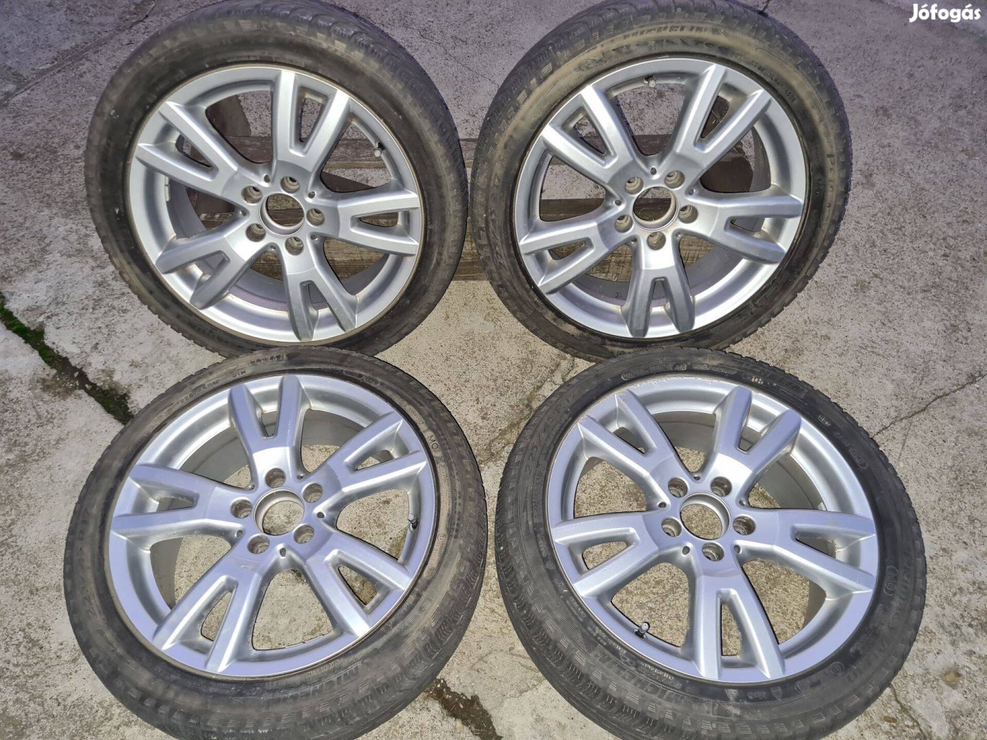 17" 5x112 gyári Mercedes alufelni eladó