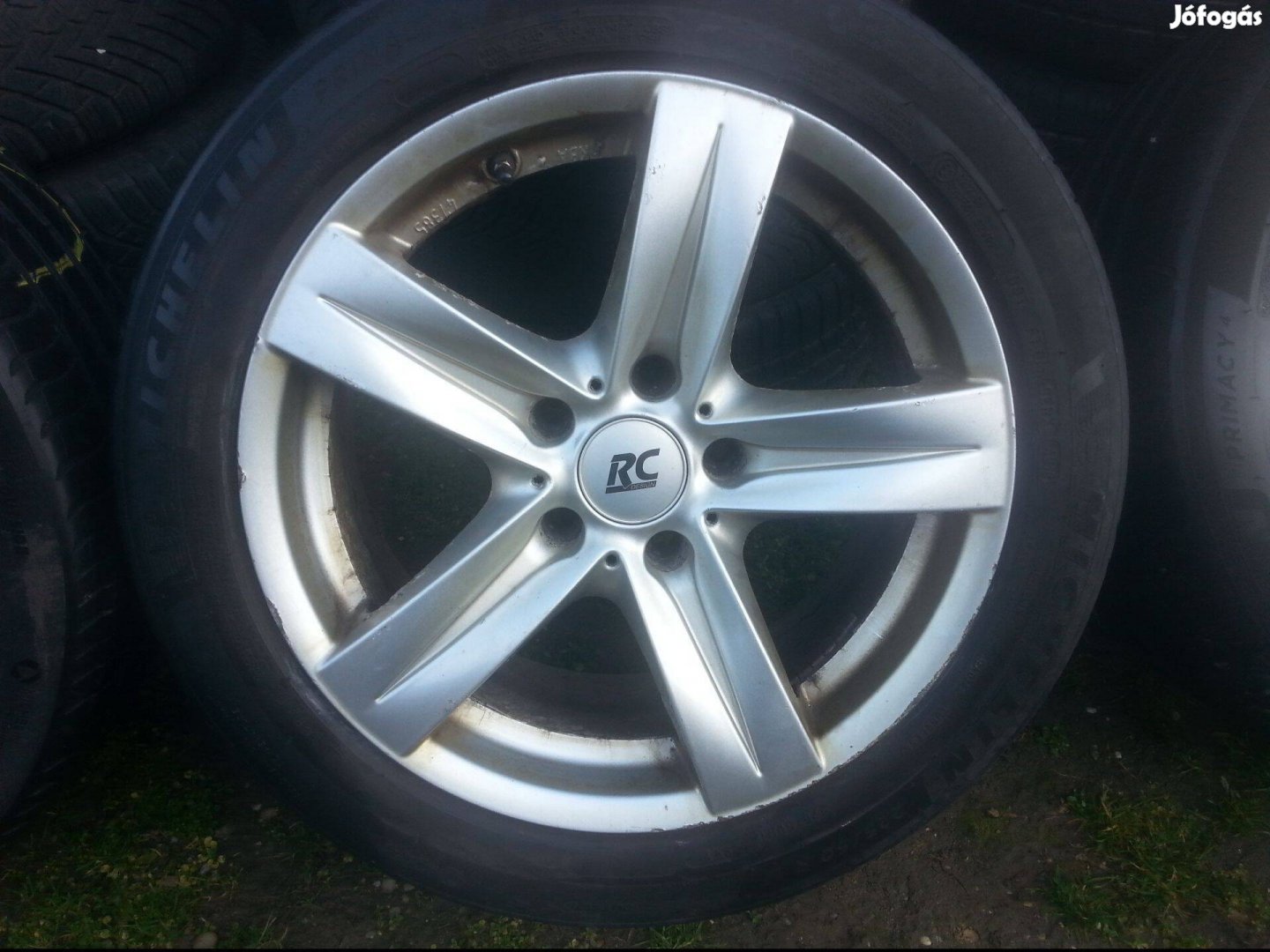 17" BMW alufelni 225/50 Michelin Primacy4 nyári gumival