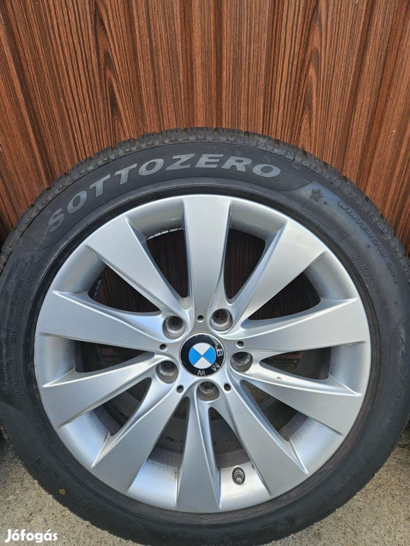 17" BMW alufelni téli gumival szerelve