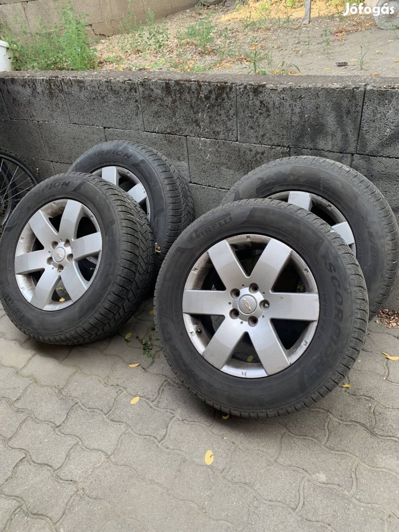 17" Chevrolet Captiva alufelni