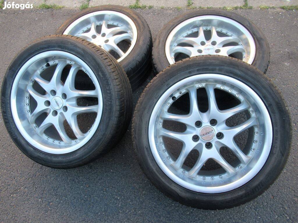 17" Dezent Alufelni 5x100 VW Audi Skoda Seat felni 235/45R17 gumi