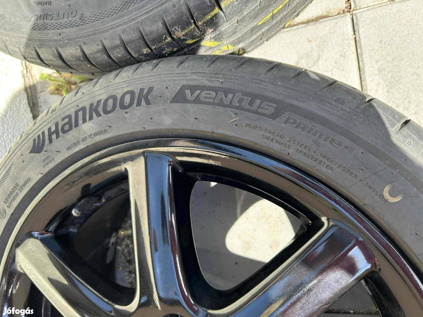 17" Honda alufelni Hankook Ventus prime 4 nyári gumival