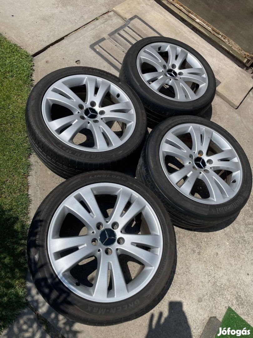 17" Mercedes alufelnis kerekek 5x112 osztóra kedvező áron