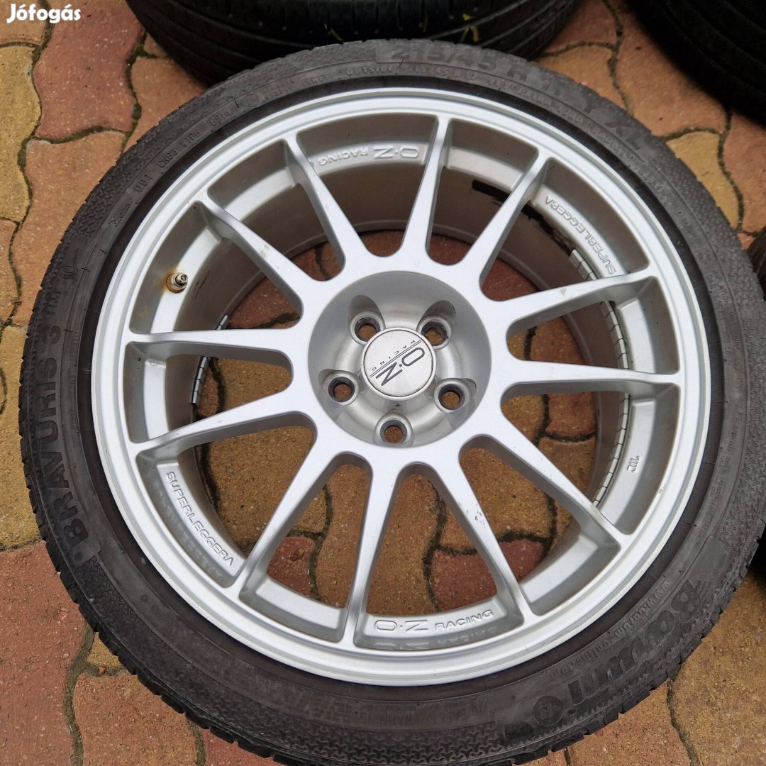 17" OZ superleggera alufelni 5x100 vw audi subaru felni