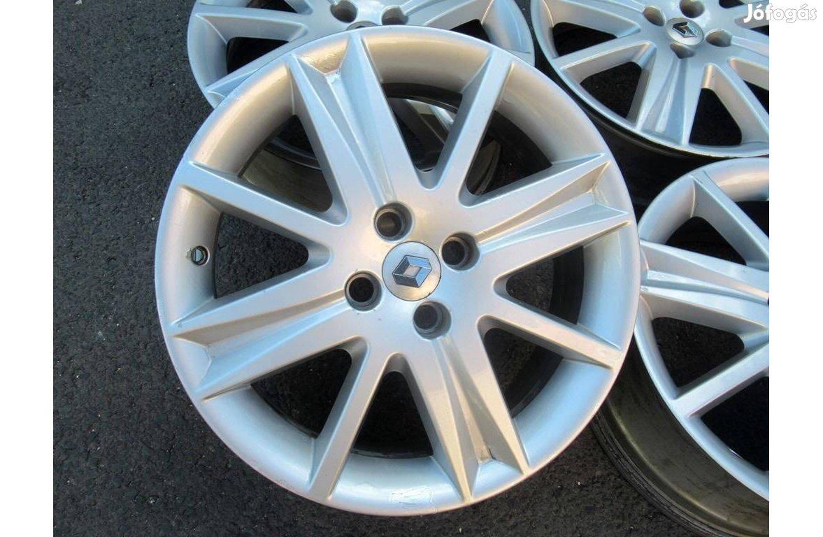 17" Renault Nervasport alufelni 4x100 felni Clio Megane Scenic Kangoo