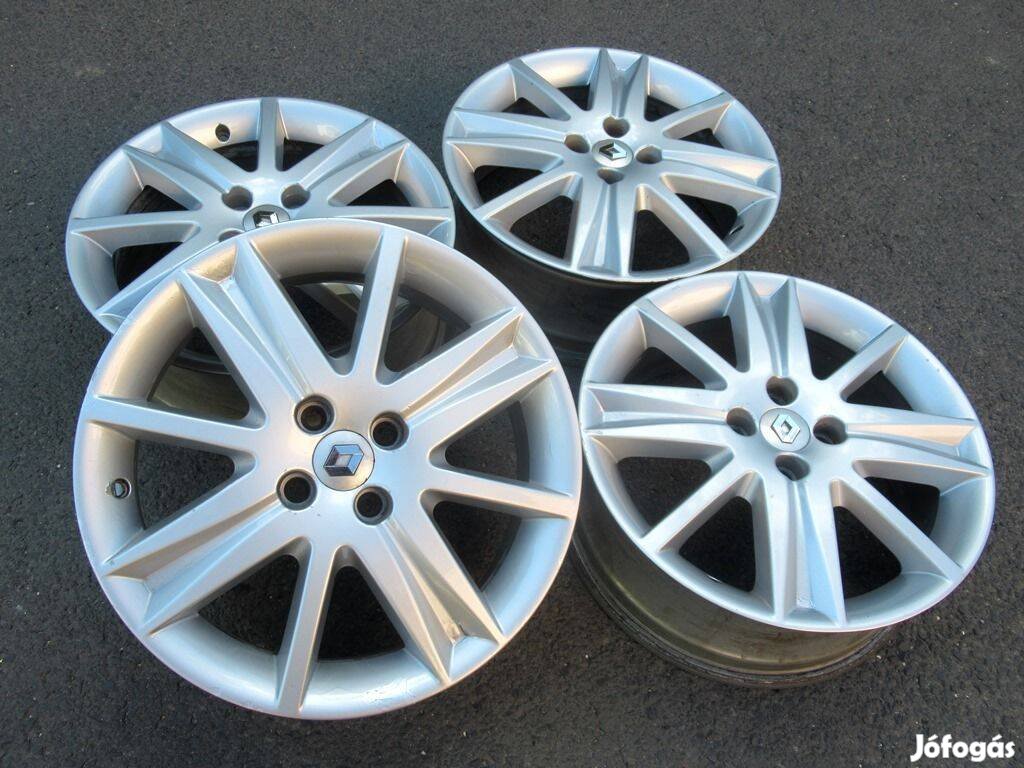 17" Renault Nervasport alufelni 4x100 felni Clio Megane Scenic Kangoo