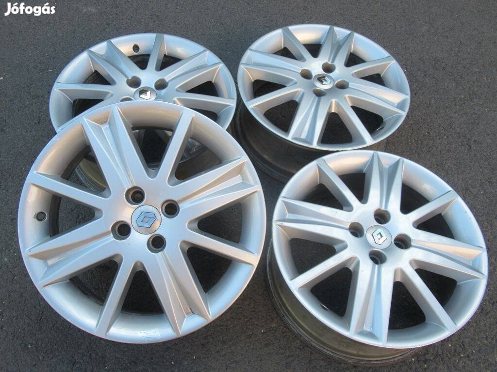 17" Renault Nervasport alufelni 4x100 felni Clio Megane Scenic Kangoo