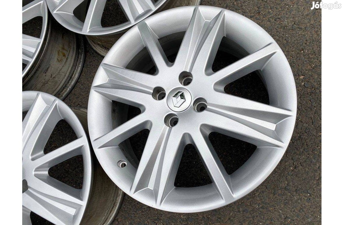 17" Renault Nervasport gyári alufelni 4x100 felni Clio Megane Scenic