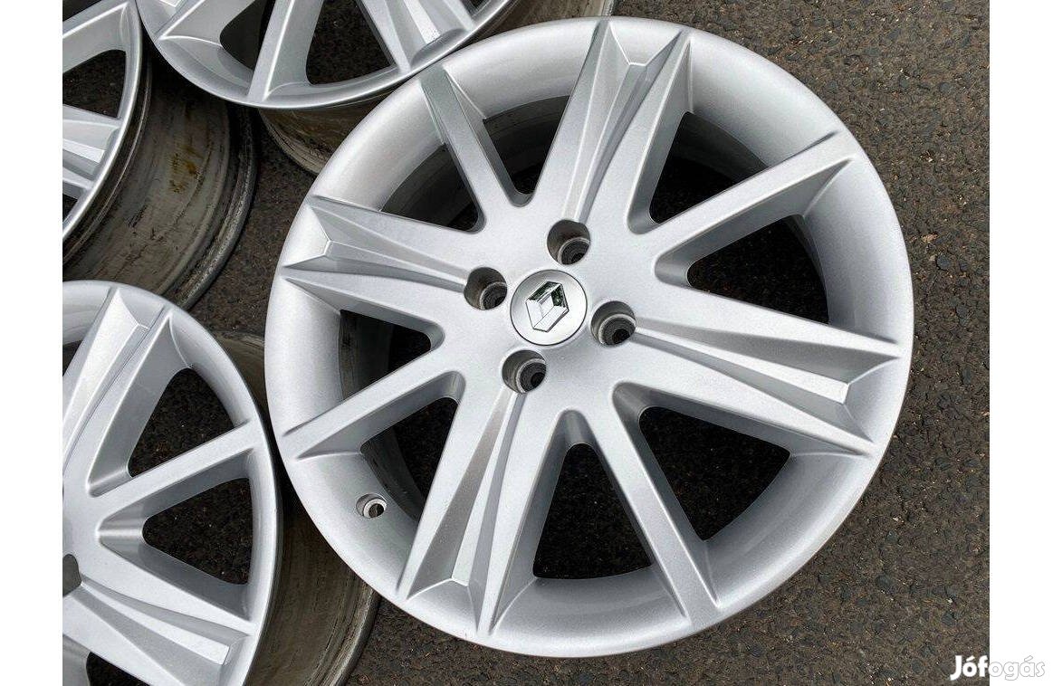 17" Renault Nervasport gyári alufelni 4x100 felni Clio Megane Scenic
