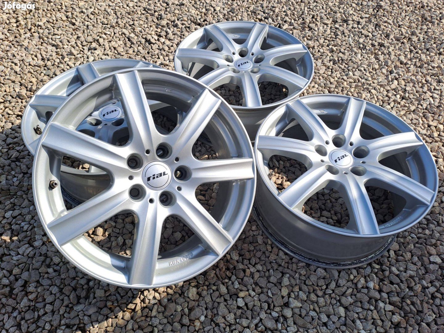 17" Rial "Davos" alufelni szett 5X114,3 Tpms szelepekkel