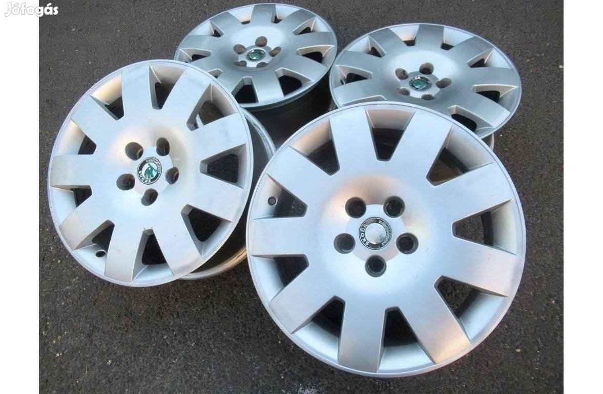 17" Skoda Superb gyári alufelni 5x112 felni Octavia Yeti VW
