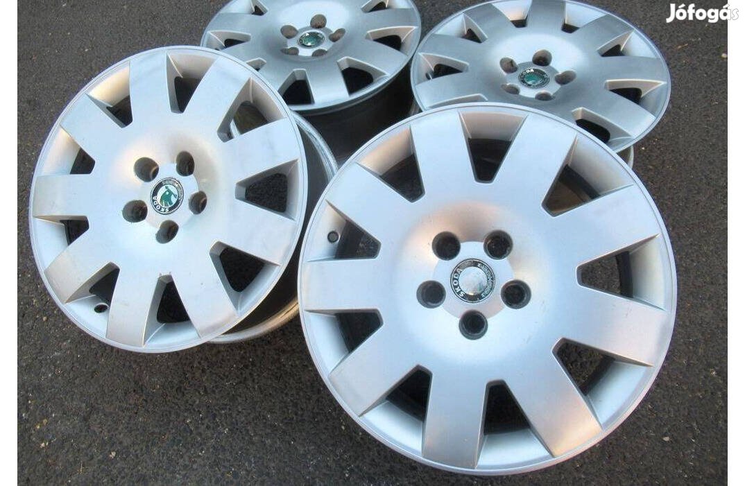 17" Skoda Superb gyári alufelni 5x112 felni Octavia Yeti VW