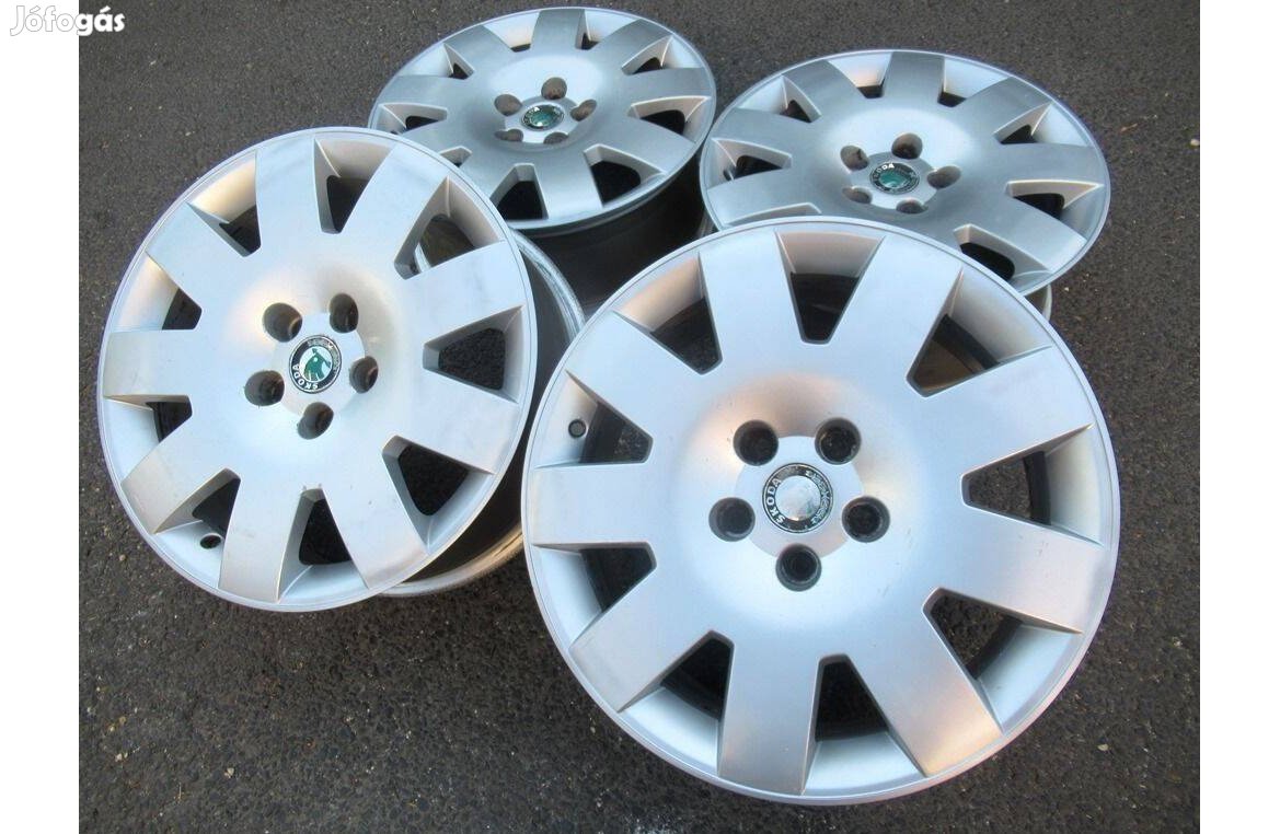 17" Skoda Superb gyári alufelni 5x112 felni Octavia Yeti VW
