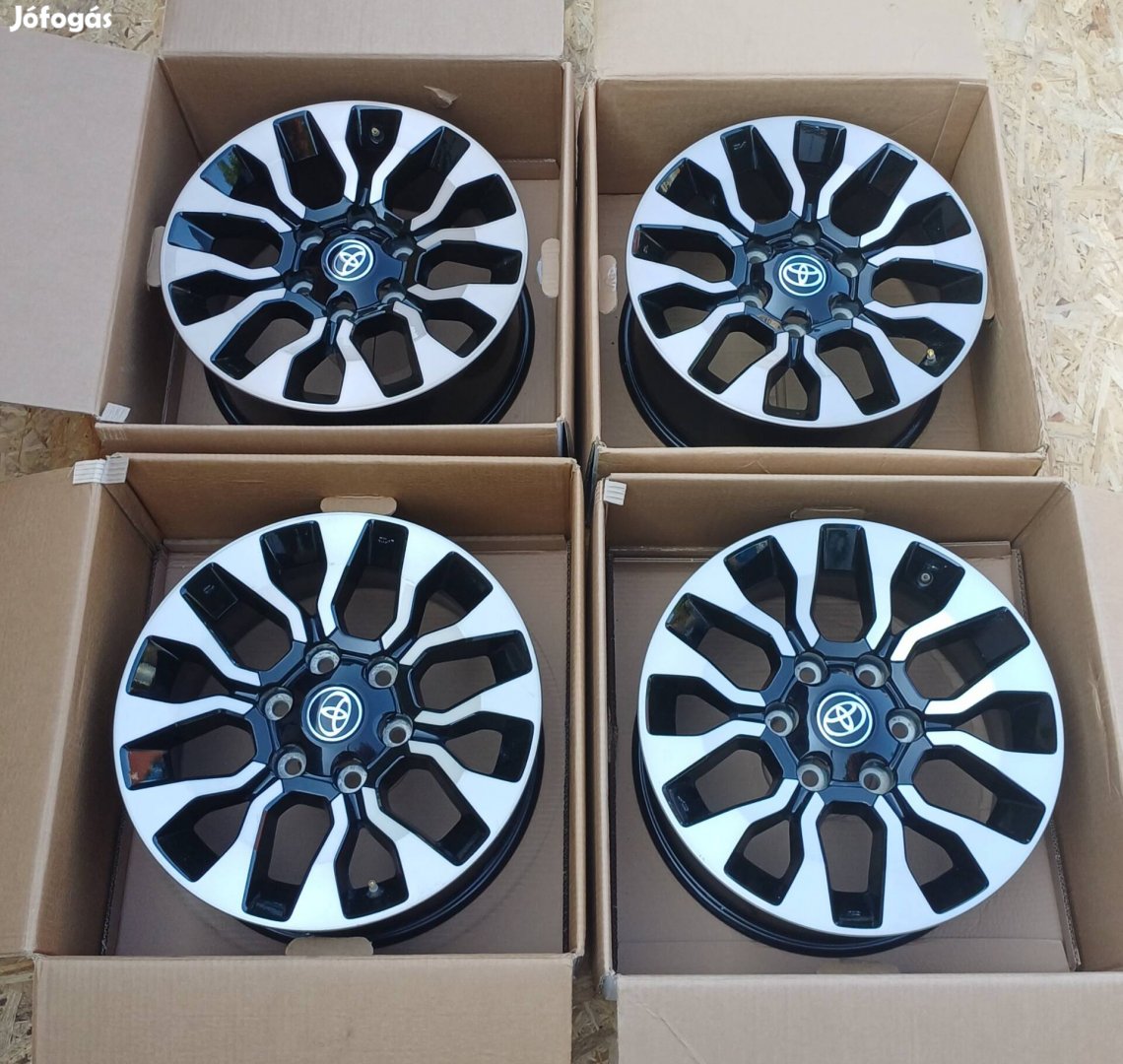 17" Toyota Hilux új alufelni felni garnitúra