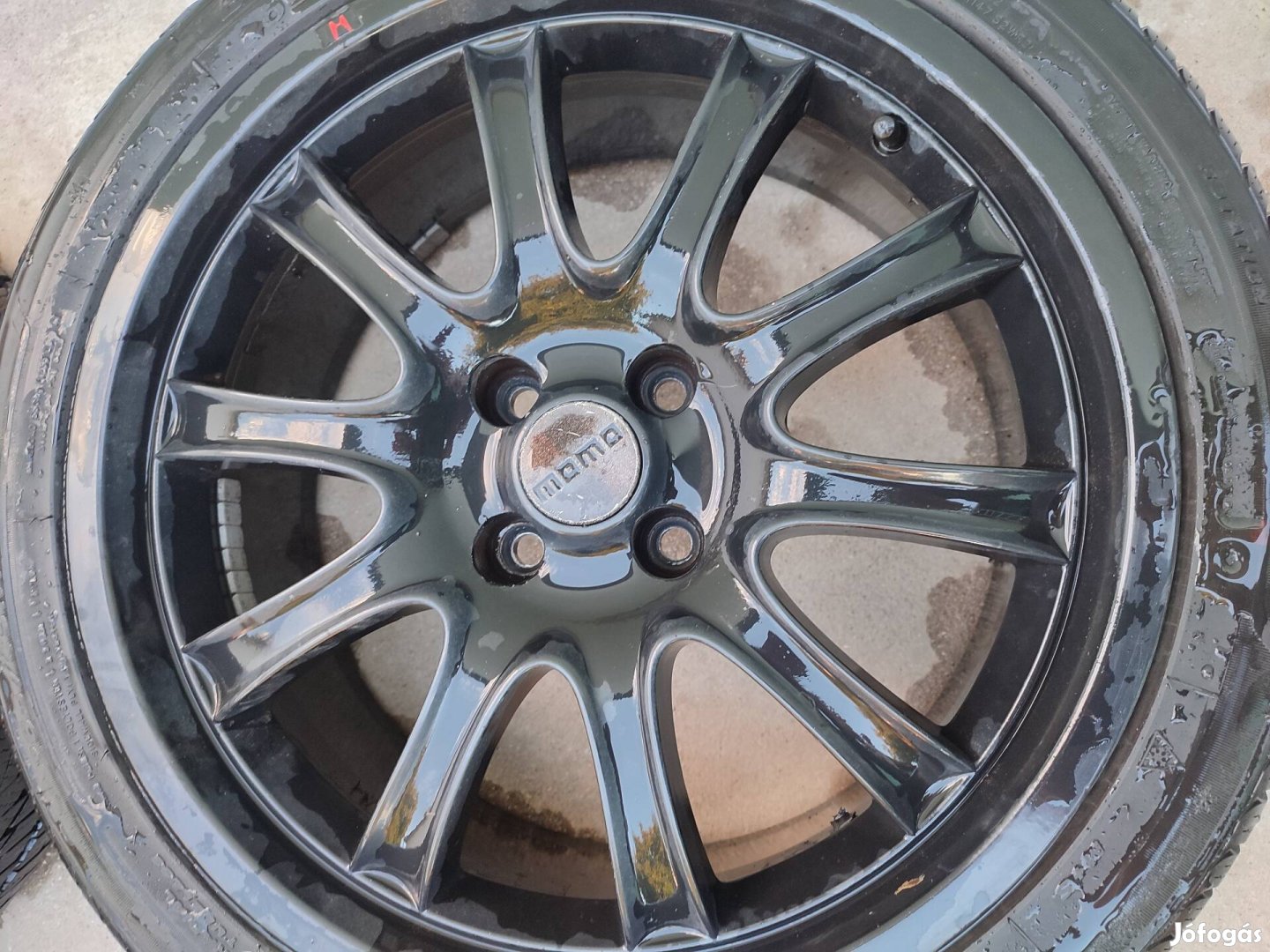 17" alufelni négyévszakos gumikkal eladó 