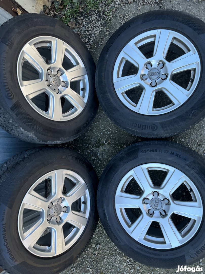 17" gyári Audi alufelni garnitúra