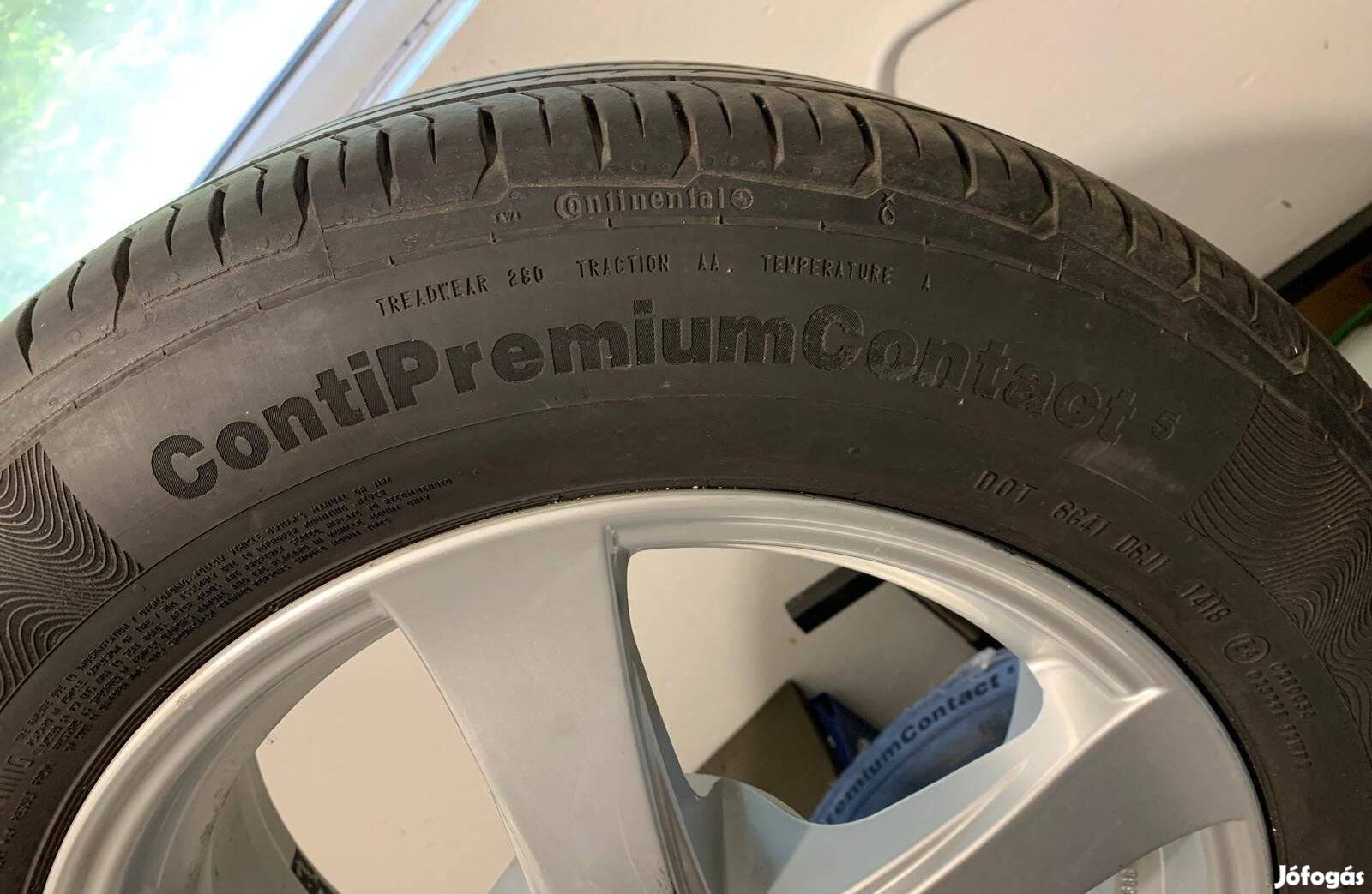 17"-os szerelt nyári kerék felni gumi abroncs szett