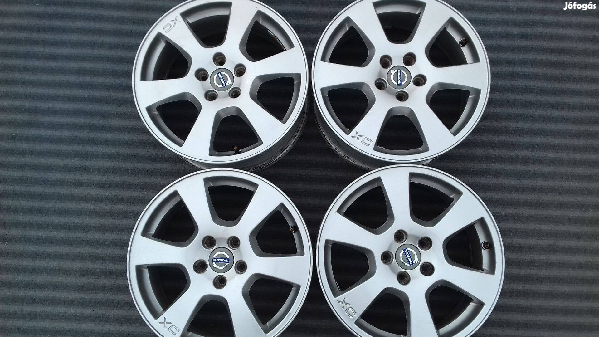 17 col 5x108 gyári Volvo alufelni garnitúra