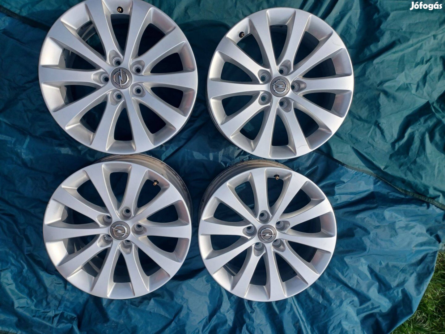 17 col 5x110 gyári GM alufelni Opel / Alfa Fiat /