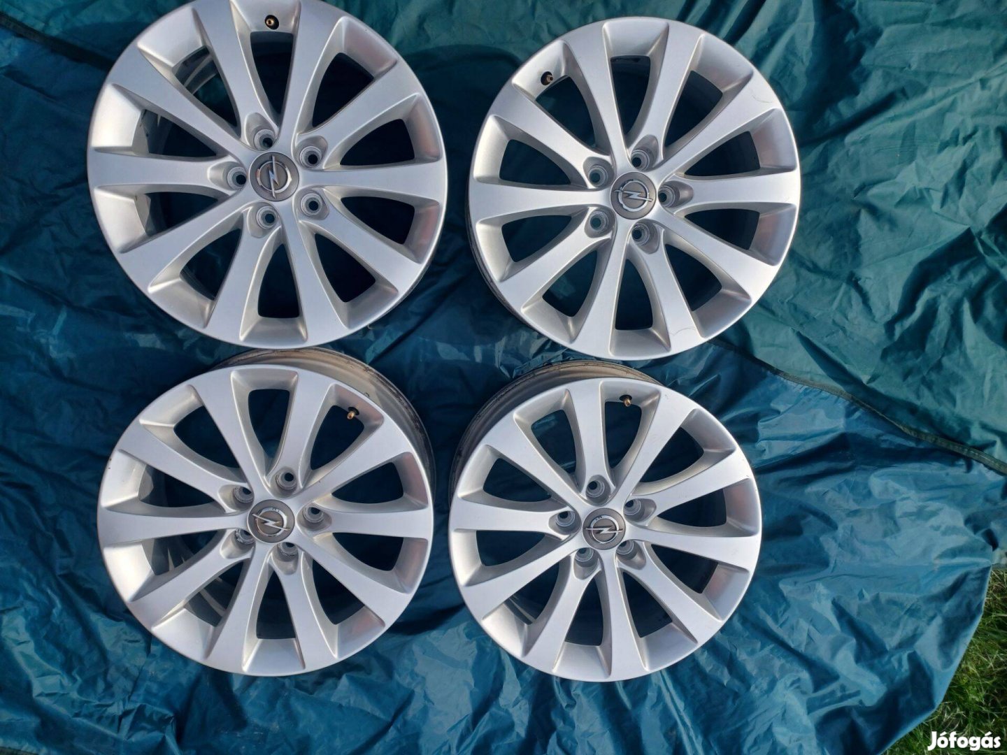 17 col 5x110 gyári Opel alufelni - Alfa Fiat