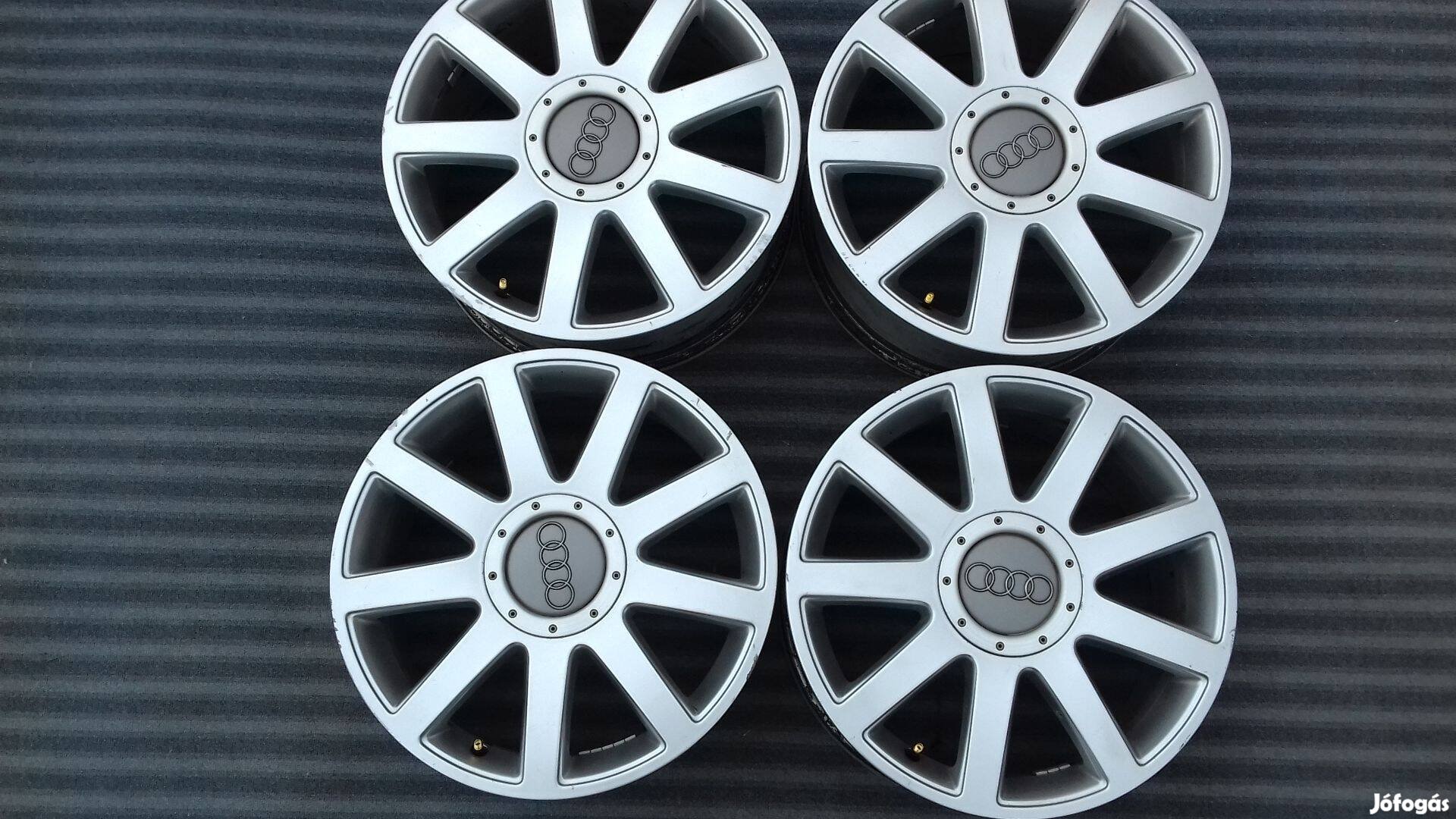 17 col 5x112 gyári Audi S-Line alufelni garnitúra