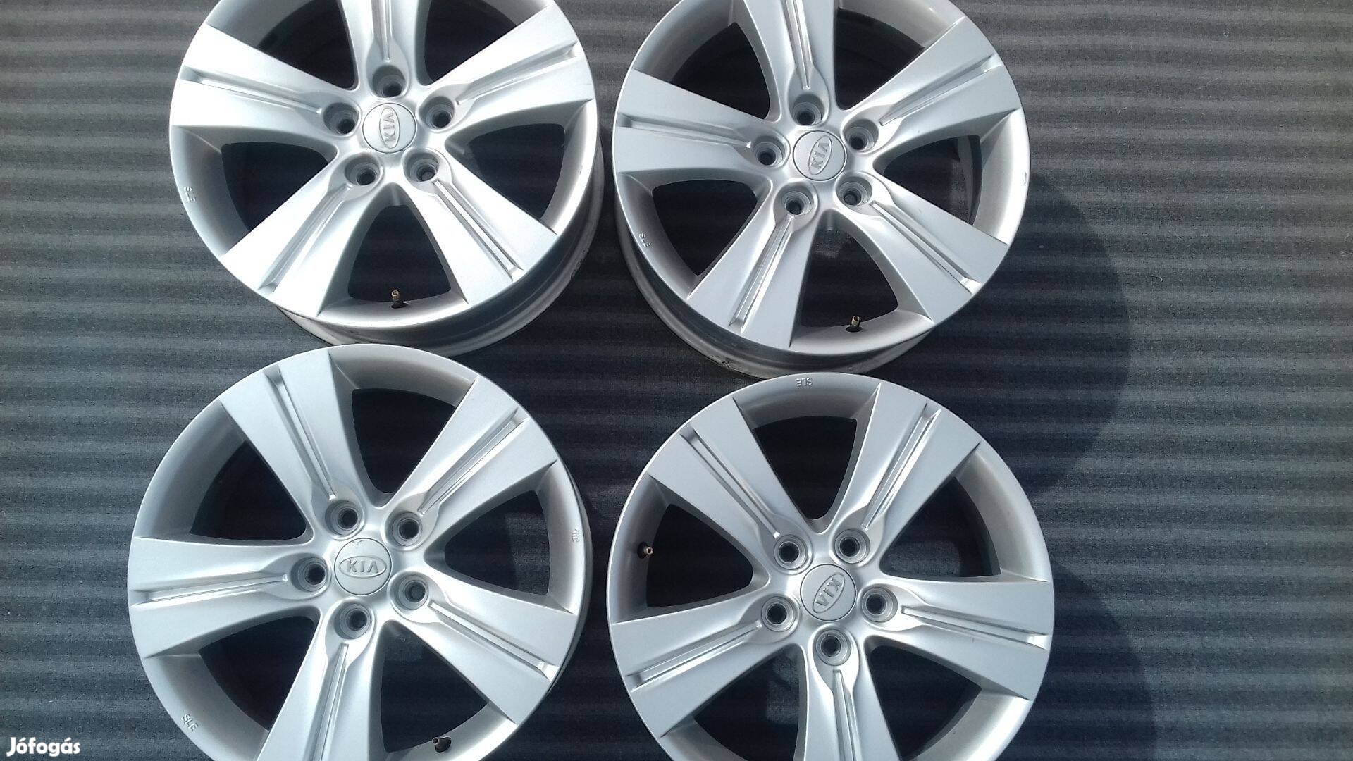 17 col 5x114,3 gyári Kia alufelni / Hyundai Mazda Mitsubishi stb