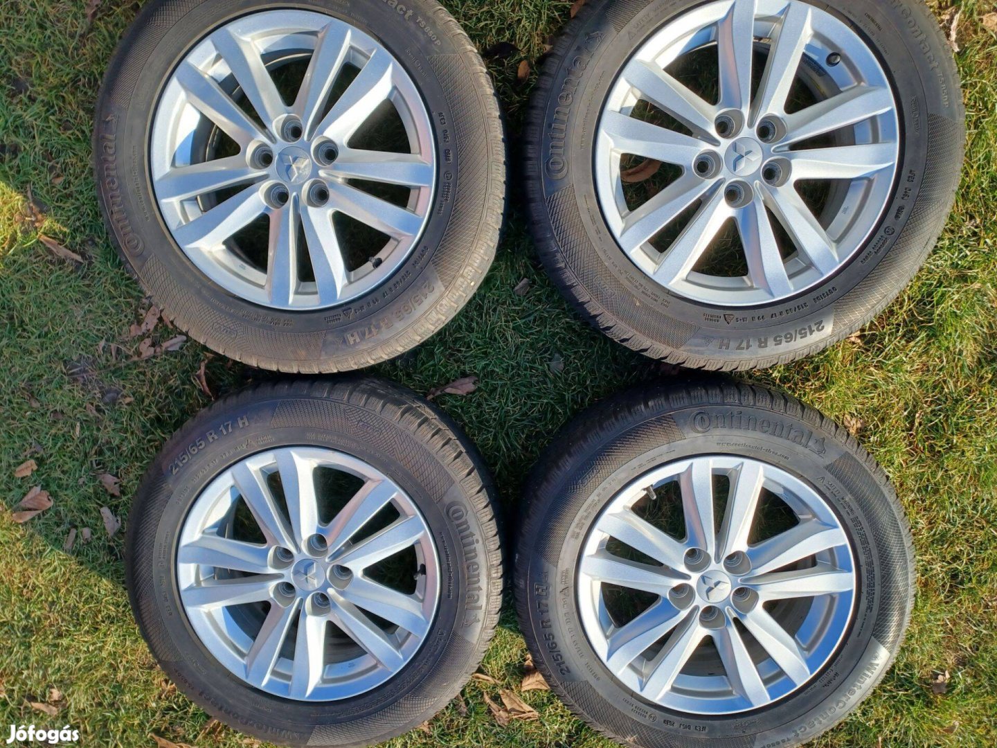 17 col 5x114,3 gyári Mitsubishi ASX Outlander stb. alufelni téli gumi