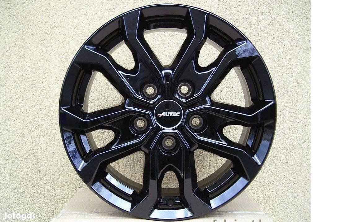 17 col Ford Transit Custom alufelni Autec Kiso fekete fényezésben!