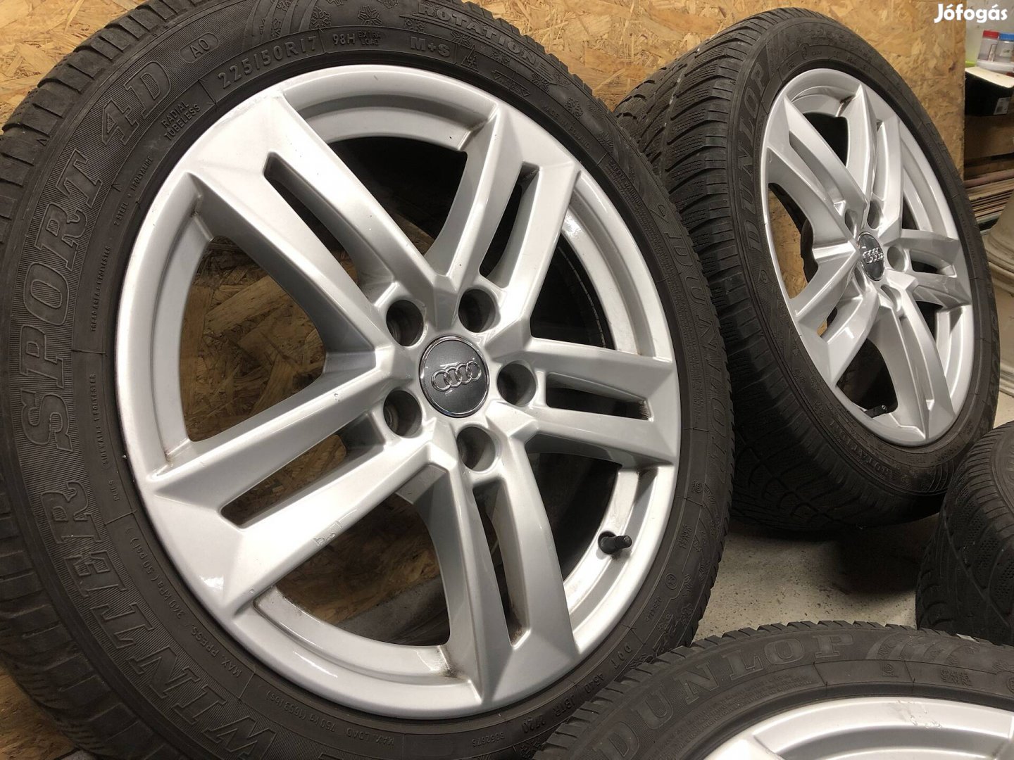 17 col gyári Audi A4 alufelni 17 colos 5x112