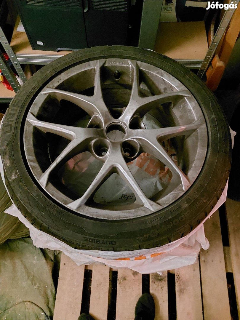 17 colos 4 db alufelni 5×110 távtartókkal